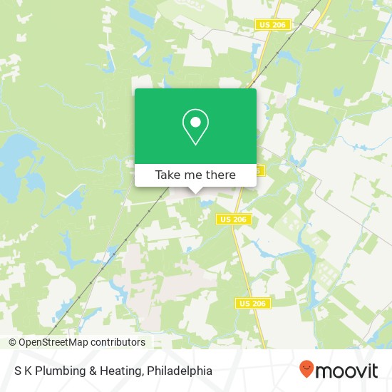 S K Plumbing & Heating map