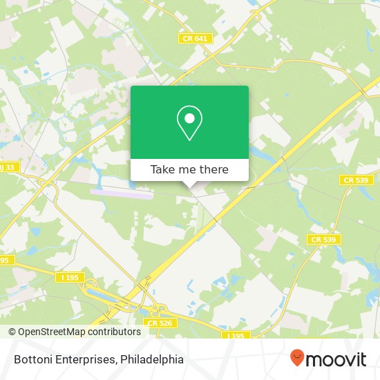 Mapa de Bottoni Enterprises