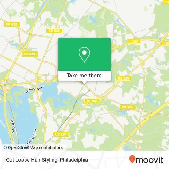 Cut Loose Hair Styling map