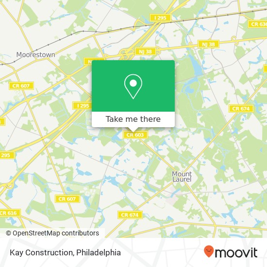 Mapa de Kay Construction