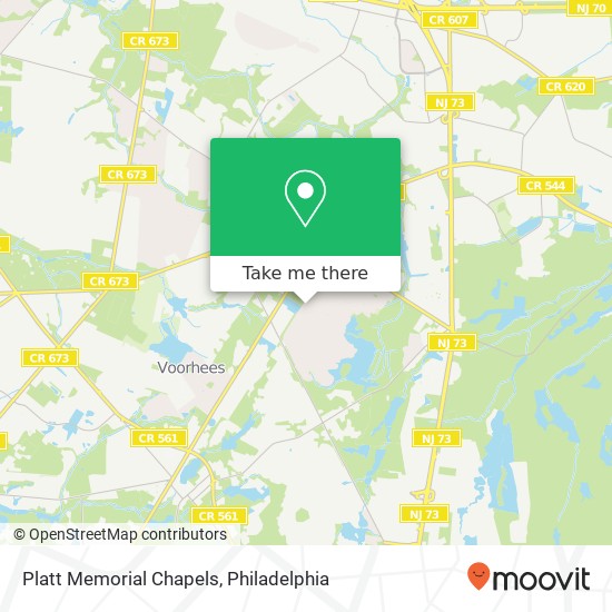 Platt Memorial Chapels map