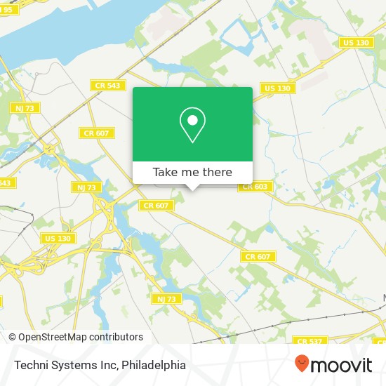 Techni Systems Inc map