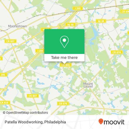 Patella Woodworking map