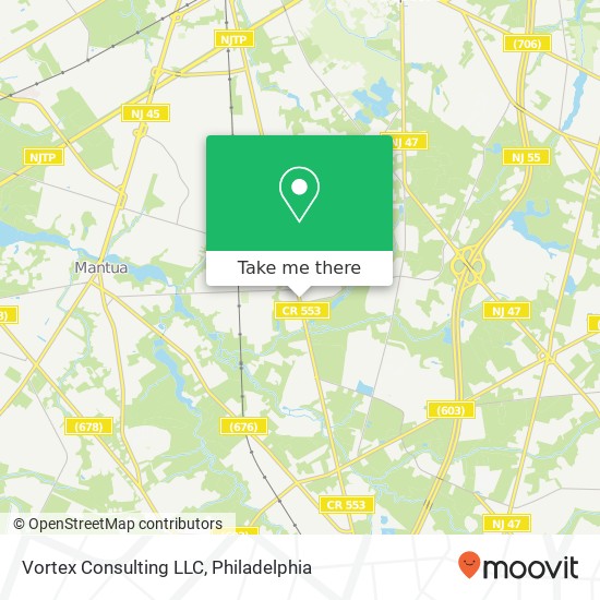 Mapa de Vortex Consulting LLC