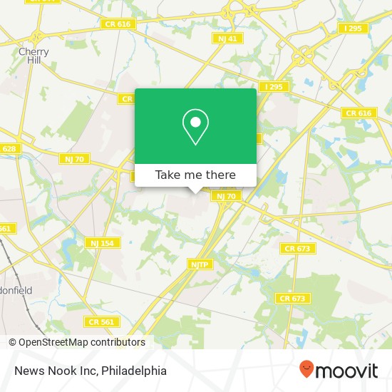 Mapa de News Nook Inc