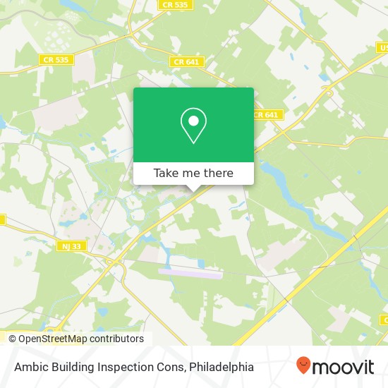 Ambic Building Inspection Cons map