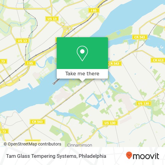 Mapa de Tam Glass Tempering Systems