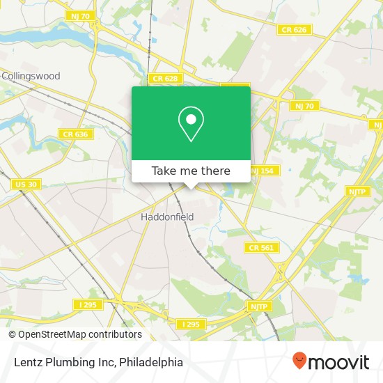 Mapa de Lentz Plumbing Inc