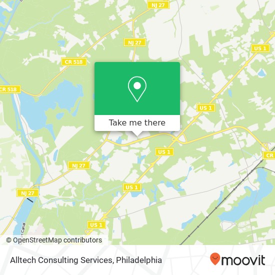 Mapa de Alltech Consulting Services