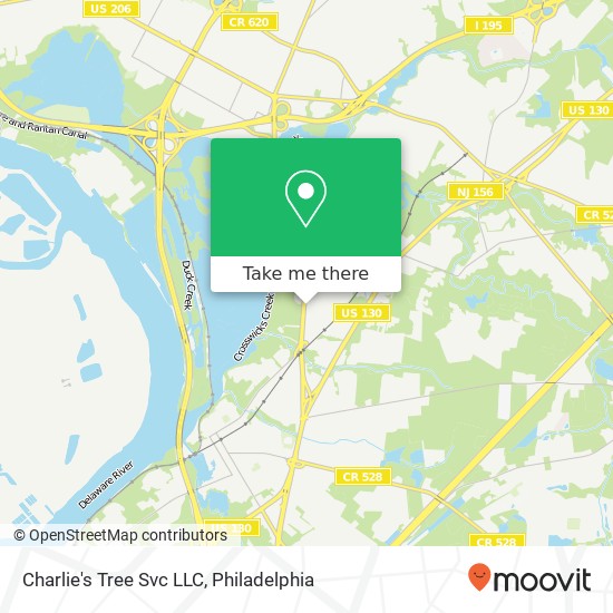 Mapa de Charlie's Tree Svc LLC
