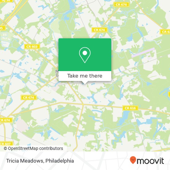 Mapa de Tricia Meadows