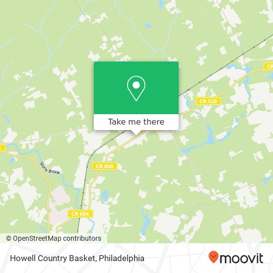 Howell Country Basket map