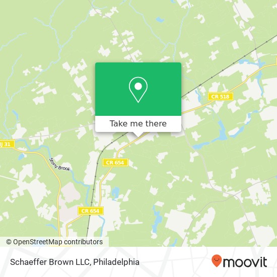Schaeffer Brown LLC map
