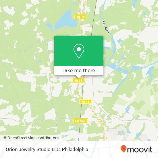 Mapa de Orion Jewelry Studio  LLC