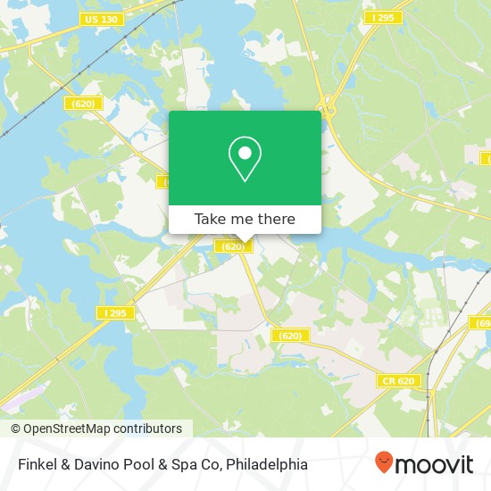 Finkel & Davino Pool & Spa Co map