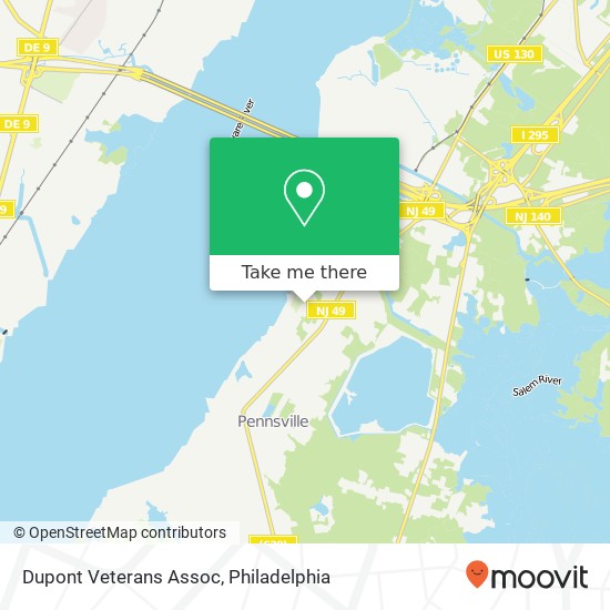 Dupont Veterans Assoc map