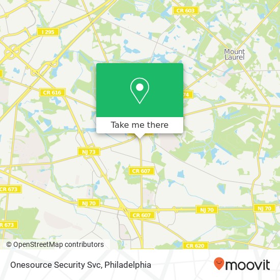 Onesource Security Svc map