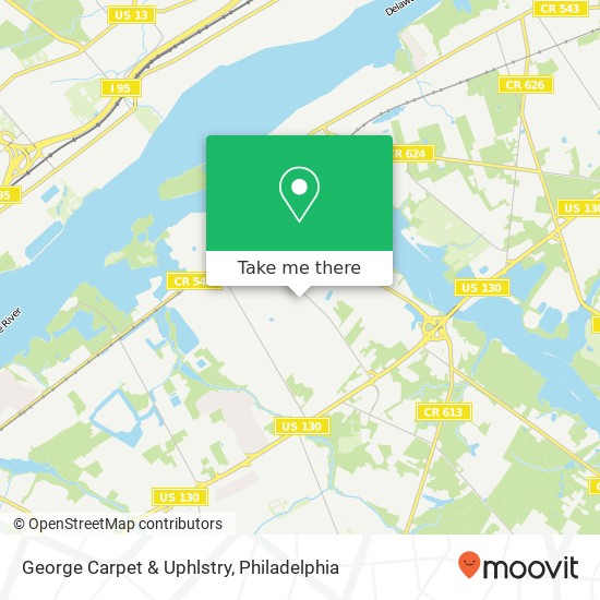 Mapa de George Carpet & Uphlstry