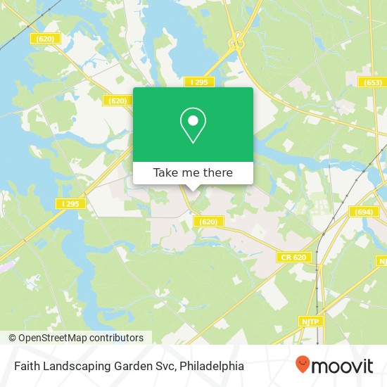 Mapa de Faith Landscaping Garden Svc