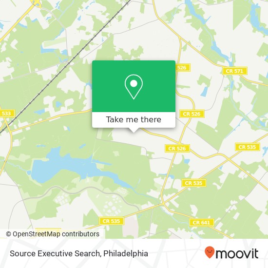 Source Executive Search map