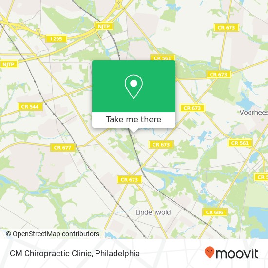 CM Chiropractic Clinic map