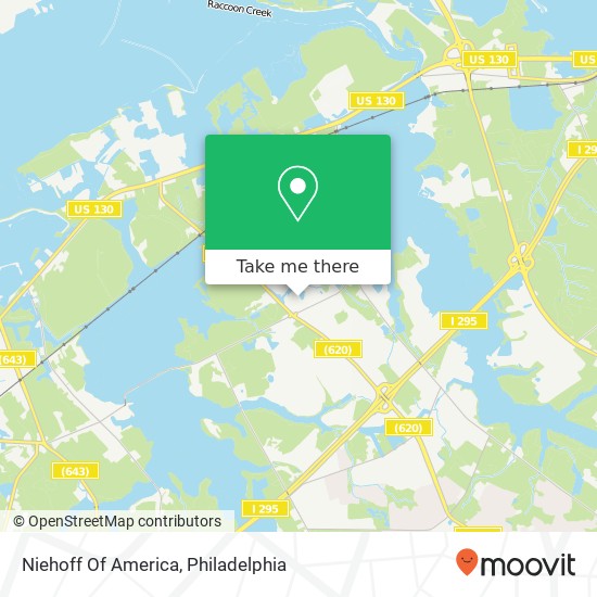 Niehoff Of America map