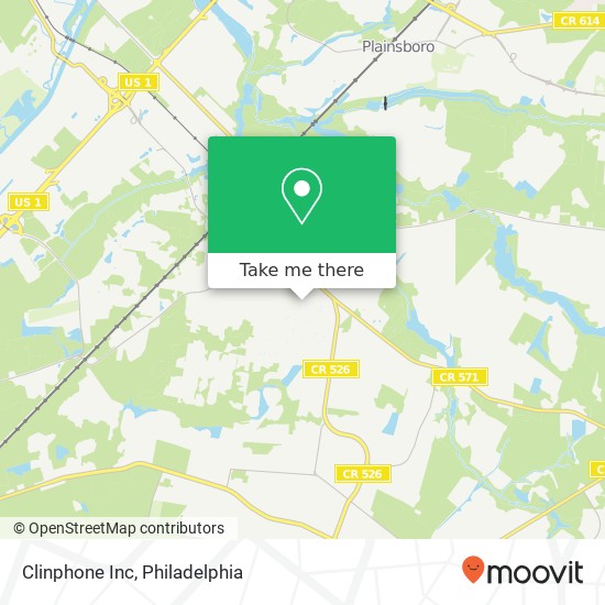 Clinphone Inc map