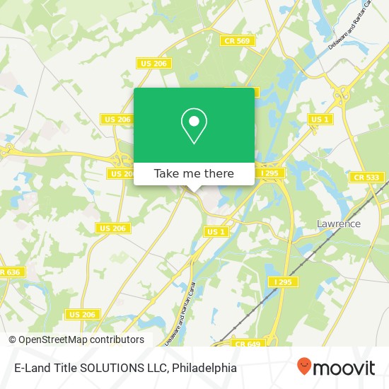 Mapa de E-Land Title SOLUTIONS LLC