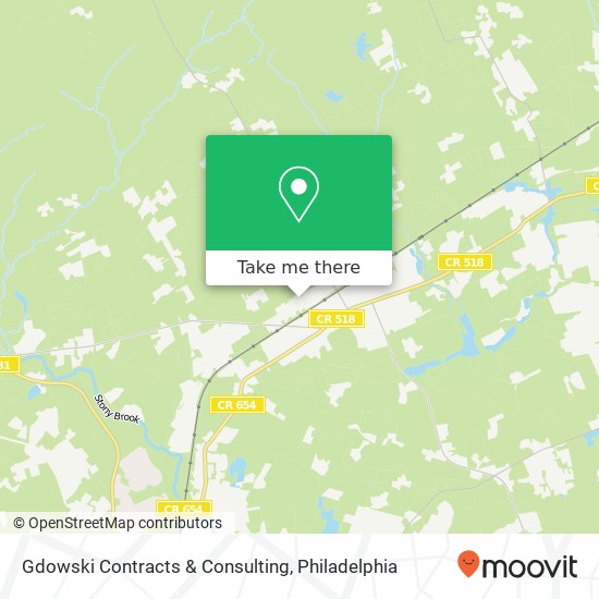 Gdowski Contracts & Consulting map