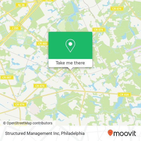 Mapa de Structured Management Inc