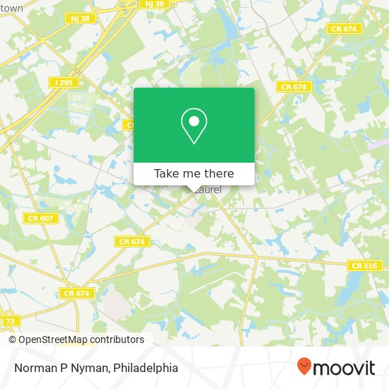 Norman P Nyman map