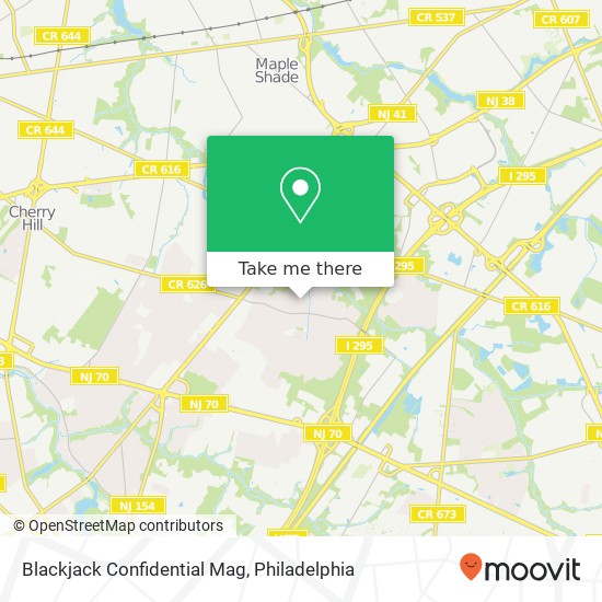 Blackjack Confidential Mag map