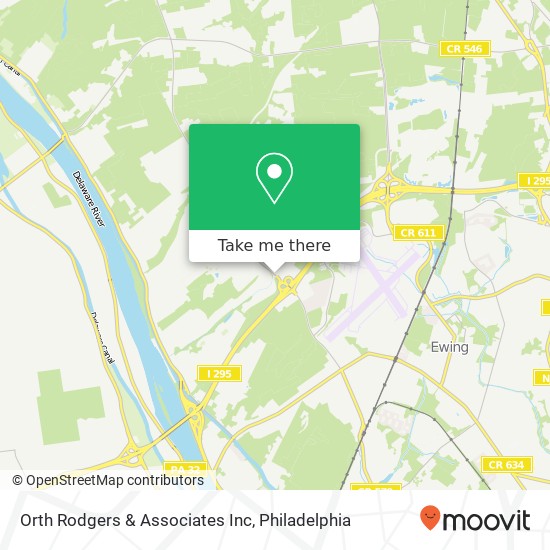 Mapa de Orth Rodgers & Associates Inc