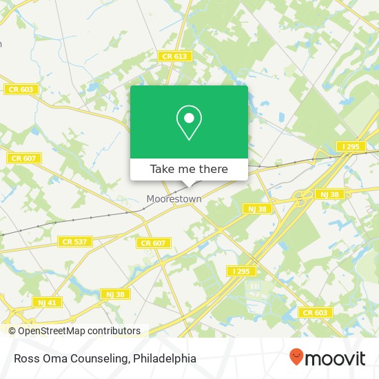 Ross Oma Counseling map