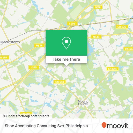 Shoe Accounting Consulting Svc map