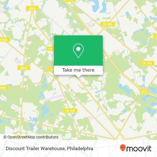 Discount Trailer Warehouse map