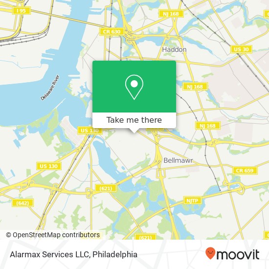 Alarmax Services LLC map