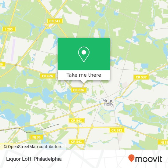 Liquor Loft map