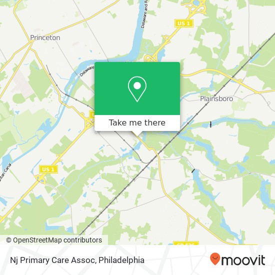 Mapa de Nj Primary Care Assoc