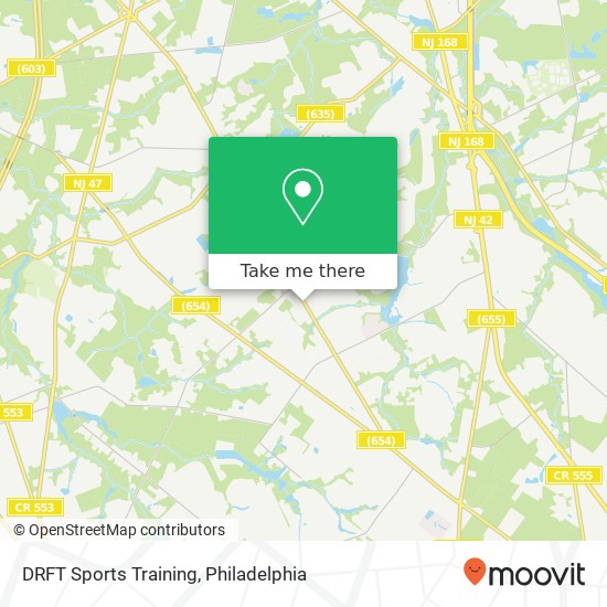 Mapa de DRFT Sports Training