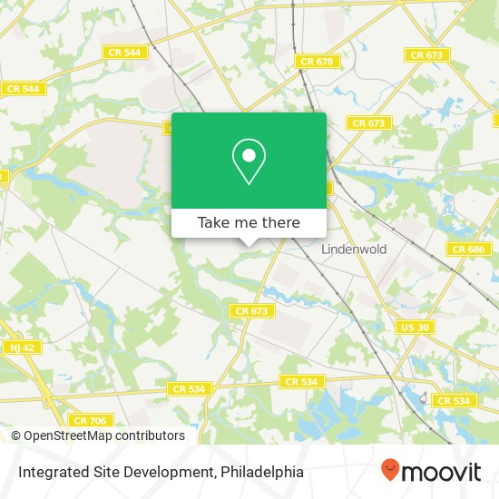 Integrated Site Development map