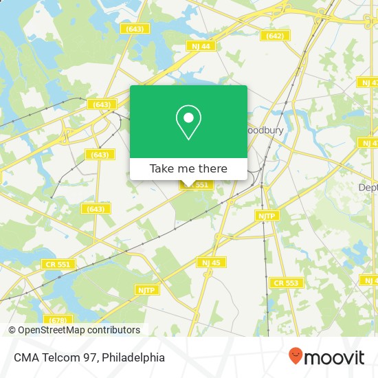 Mapa de CMA Telcom 97