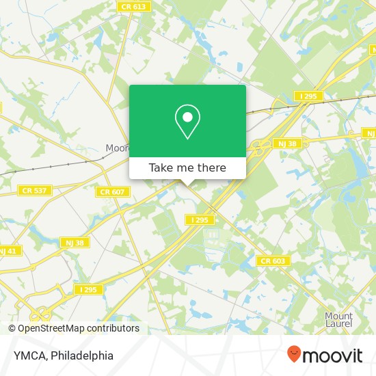 YMCA map