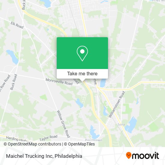 Maichel Trucking Inc map