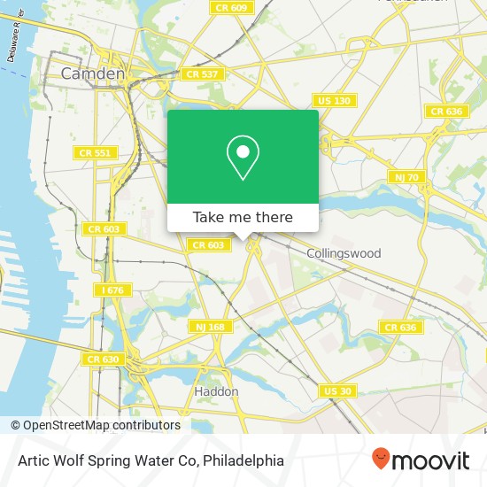 Mapa de Artic Wolf Spring Water Co