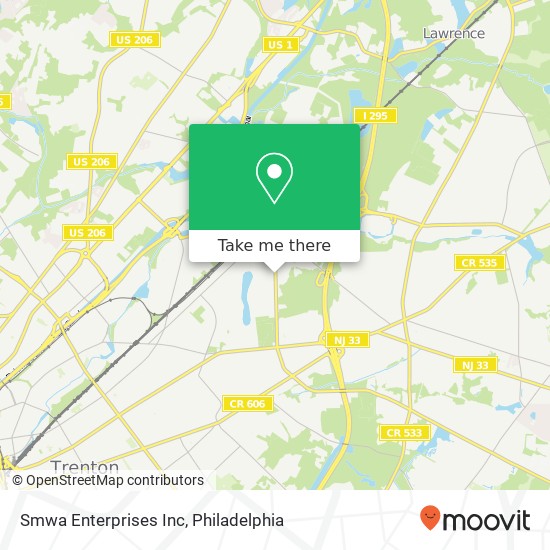 Smwa Enterprises Inc map