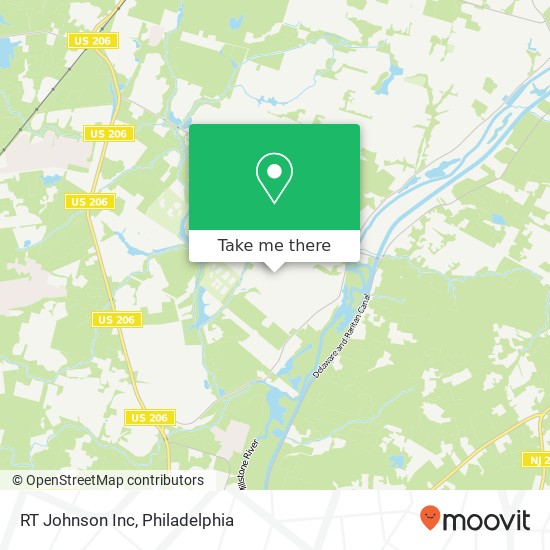 RT Johnson Inc map