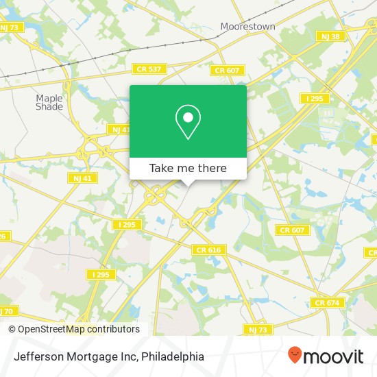 Mapa de Jefferson Mortgage Inc