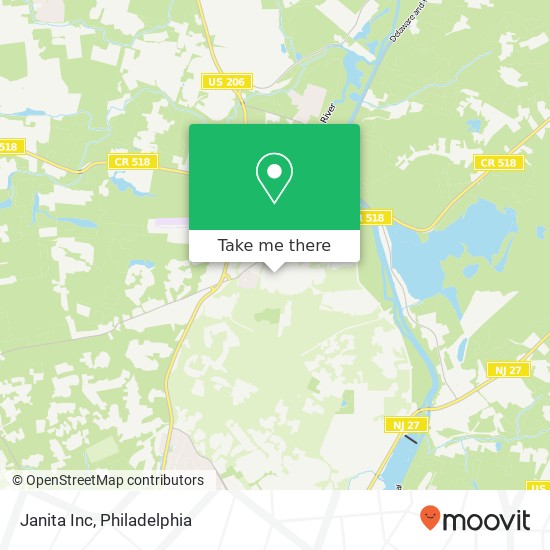 Janita Inc map