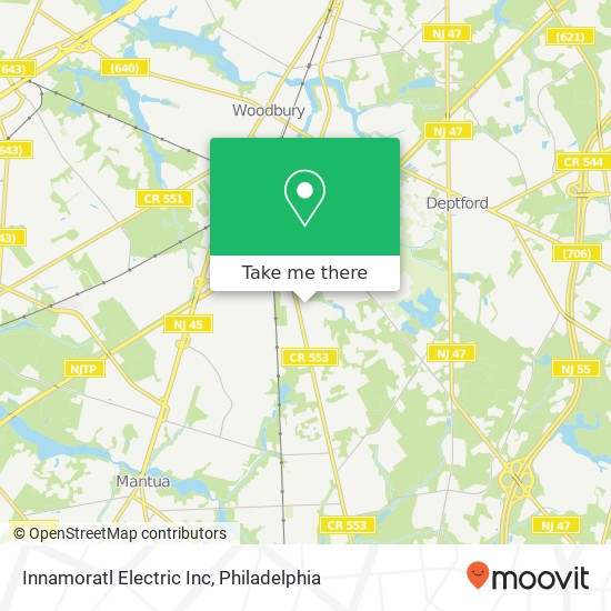 Mapa de Innamoratl Electric Inc